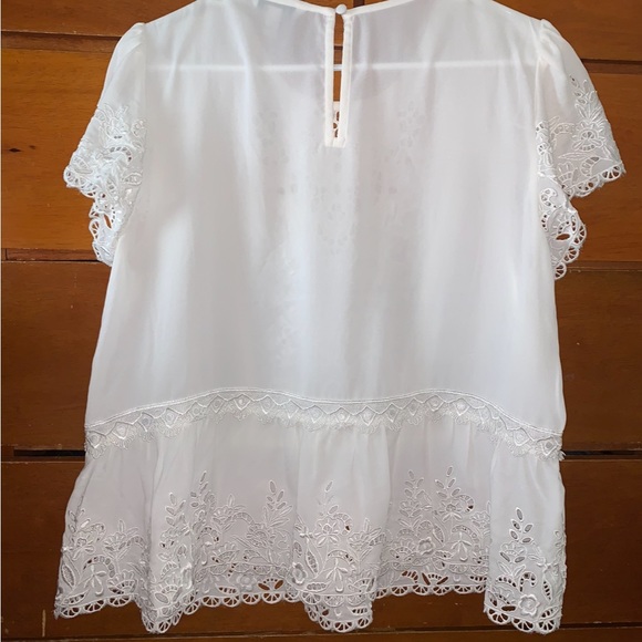 Express eyelet lace blouse - Picture 2 of 3